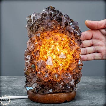 Natuurlijke amethistlamp - Kracht van de natuur- 2220.67 g