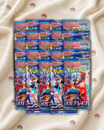 Pokémon - 25 Booster pack - Pokémon TCG MEGA - MEGA b/Ninja, Nieuw