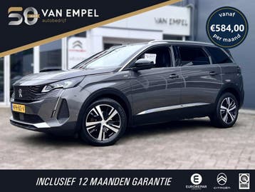 Peugeot 5008 | Zakelijke Lease v.a. €476.9 pm, Automaat, Gebruikt, Euro 6, Overige carrosserieën