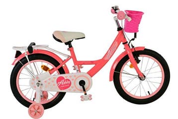 Volare Ashley Kinderfiets - Meisjes - 16 inch - Roze Rood, Verzenden, Nieuw