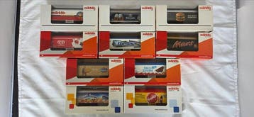 Märklin H0 - Modeltrein goederenwagonset (10) - Set van 10, Nieuw