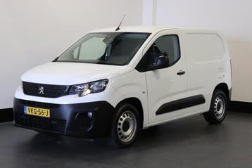 Peugeot Partner 1.5 BlueHDI 130PK Automaat EURO 6, Automaat, Stof, Gebruikt, Wit