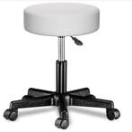 Casaria Verstelbare Draaikruk - Kunstleer 46/60cm Zithoog..., Verzenden, Nieuw in verpakking