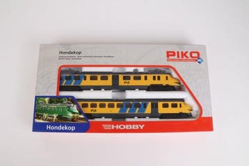 Piko H0 - 57322 - Treinstel (1) - Mat. 54 geel met, Nieuw