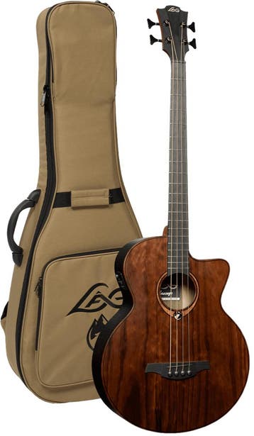 LAG SAUVAGE-BCE Cutaway Elektro-akoestische Basgitaar, Verzenden, Nieuw