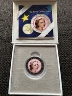 Monaco. 2 Euro ND Grace Kelly gekleurd in cassette (Zonder