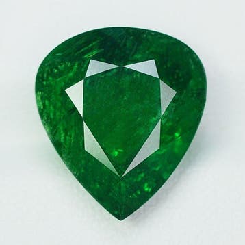 Zonder minimumprijs Groen Tsavoriet - 11.17 ct -, Nieuw