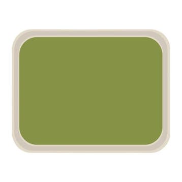 Dienblad | AMERICA | Polyester/Glasvezel | Groen |, Verzenden, Nieuw in verpakking