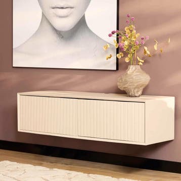 Zwevend tv meubel Madison Sand | 120 cm | Starfurn, Ophalen of Verzenden, Nieuw