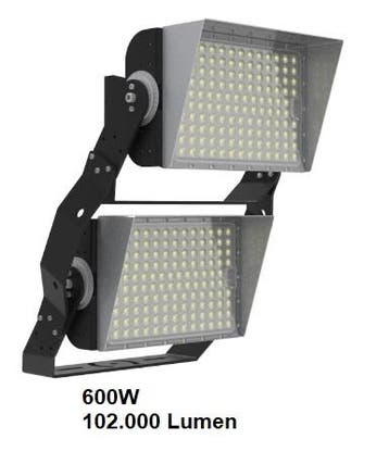 VOCARE LED MAX SPORT ULTRALUX 600W heavy duty schijnwerp..., Nieuw