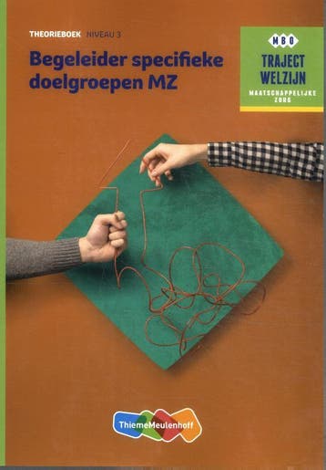 Begeleider specifieke doelgroepen MZ Niveau 3, 9789006858969, Verzenden, Zo goed als nieuw, HBO