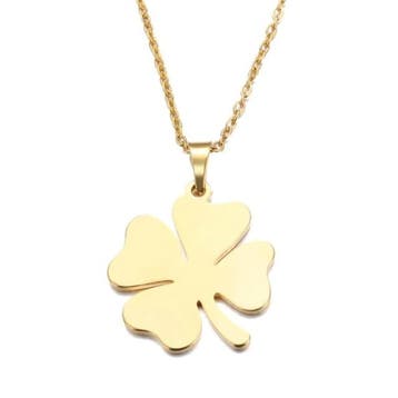 Fako Bijoux - Ketting Met Hanger - Stainless Steel - RVS -, Verzenden, Nieuw