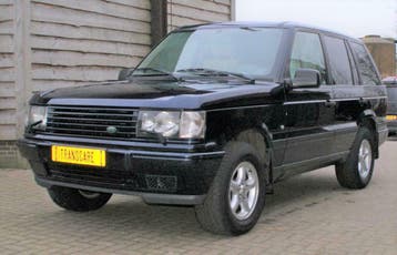 Landrover Range Rover P38 grijs kenteken ombouw, Nieuw, Rover