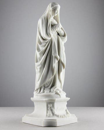 Beeldje - Immaculate Conception - Biscuit porselein