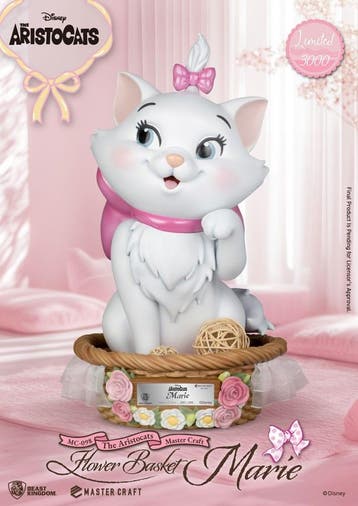 Aristocats Master Craft Statue Flower Basket Marie 32 cm, Ophalen of Verzenden, Nieuw