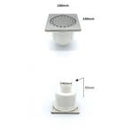 Riko Doucheput - met Onderuitlaat - Kunststof - 10x10cm -, Ophalen of Verzenden, Nieuw