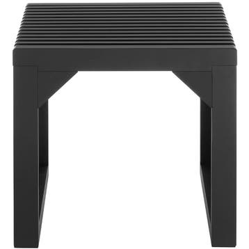 Hocker/zitbank Ribb, lamellenlook, belastbaar tot 350 kg, Verzenden, Nieuw