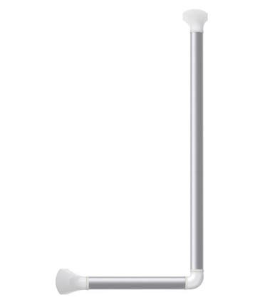 SecuCare wandbeugel hoek 90° blank geanodiseerd/mat wit, Verzenden, Nieuw