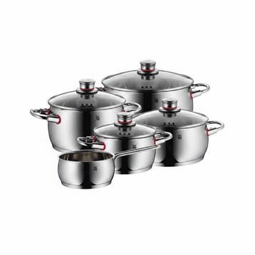 WMF Quality One Pannenset 5-delig Inductie | Retourdeal 40%, Verzenden, Nieuw