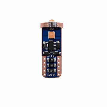 T10 LED - CANBUS - Ultra fel - 3SMD - 12V - Oranje - Per, Ophalen of Verzenden, Nieuw
