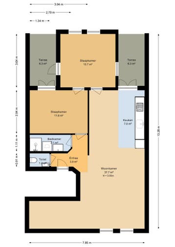 Te huur: Appartement Burgemeester Reigerstraat in Utrecht, Utrecht, Appartement, Utrecht