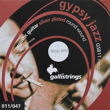 Galli GSB-11-LE Silverplated Roundwound Akoestische Gitaar, Muziek en Instrumenten, Ophalen of Verzenden, Nieuw