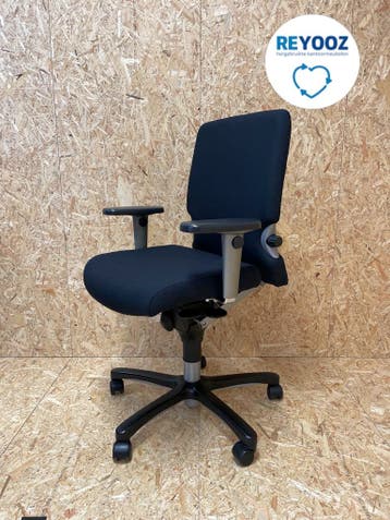 Bureaustoel Haworth Comforto 77 - refurbished - zwart, Nieuw in verpakking