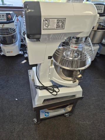 Online veiling Planeetmixer 20 L op rvs wagen NIEUW, Nieuw in verpakking, Bakkerij en Slagerij