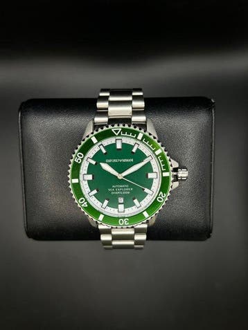Emporio Armani - Sea Explorer Automatic - Zonder, Nieuw
