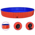 vidaXL Hondenzwembad inklapbaar 300x40 cm PVC rood, Dieren en Toebehoren, Verzenden, Nieuw