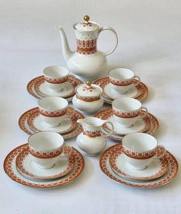 Seltmann Weiden - Koffieservies (21) - Annabell - Porselein, Antiek en Kunst