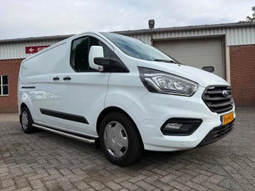 Ford Transit Custom 340 2.0 TDCI L2H1 Trend 131PK euro 6 opt, Gebruikt, Euro 6, Wit, Ford