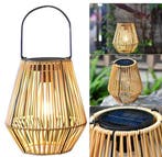 Rotan Solar Lantaarn –IP65 Waterdicht Hanglamp Tuin en Terra, Verzenden, Nieuw
