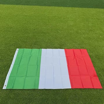 Italiaanse Vlag 150x90cm - Duurzaam Polyester, Dubbel Gestik, Verzenden, Nieuw