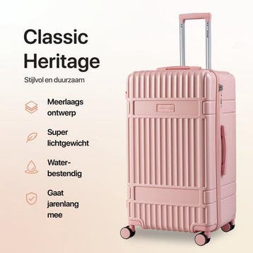 2dekans | SC Trunk Reiskoffer – Classic Heritage – Extra, Ophalen of Verzenden, Zo goed als nieuw