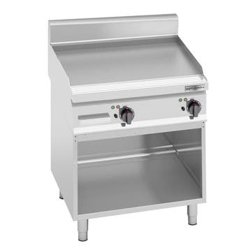 GGM Gastro | Elektrische bakplaat - 8kW - Glad - |, Verzenden, Nieuw, Kop(pen) en/of Schotel(s)