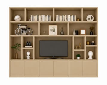 123Kast - Tv-vakkenkast Osaka - 400x40x255 cm - 123Kast - es, Verzenden, Nieuw