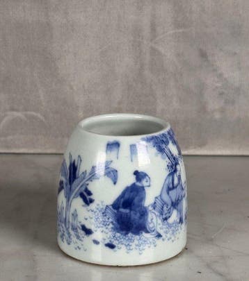 Container - Porselein - Kleine waterpot-container