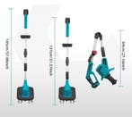 Draadloze Tuinfrees Cultivator 1500W – Borstelloze Motor, Verzenden