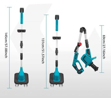Draadloze Tuinfrees Cultivator 1500W – Borstelloze Motor, Verzenden