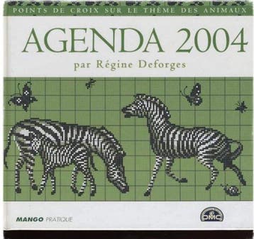 Agenda 2004: Animaux - Borduurpatronen met dieren (Régine, Verzenden, Gelezen