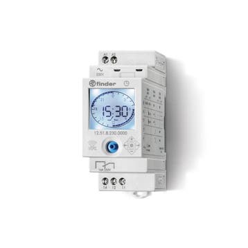 Finder Digitale Tijdschakelaar 16A 230V DIN Rail Programmeur, Verzenden, Nieuw, Overige typen