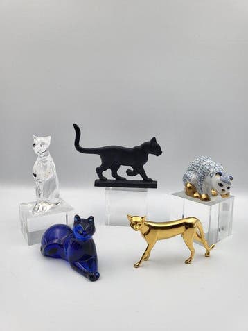 Collectie met dierenthema - Franklin Mint – Collection de 5