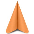 Airlaid Servetten Abrikoos 40x40cm 1/4 vouw pakje 50 stuks, Nieuw