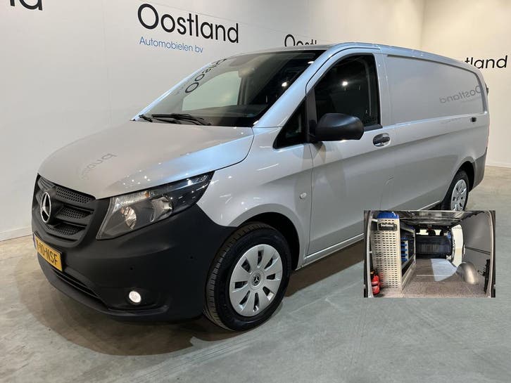 Zakelijke Lease |  Mercedes-Benz Vito 116 CDI Lang RWD Autom, Auto's, Bestelauto's, Onderhoudsboekje, Lease, Overige kleuren, Automaat