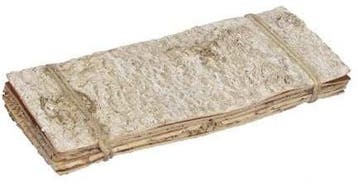 Berkenschors White ca. 30x12 cm 6 stuks, Ophalen of Verzenden, Nieuw