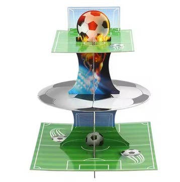 Cupcake standaard Voetbal Kampioen, Verzenden, Nieuw, Overige typen