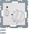 Hager Berker kamerthermostaat 24V met verbreekcontact -, Verzenden, Nieuw