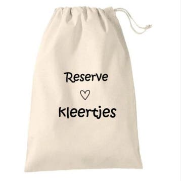 Katoenen bewaarzakjes baby en kind, Ophalen of Verzenden, Nieuw