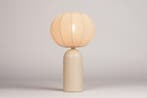 Rietveld Tafellampen - Beige, Zand - Stof, Metaal, Verzenden, Nieuw